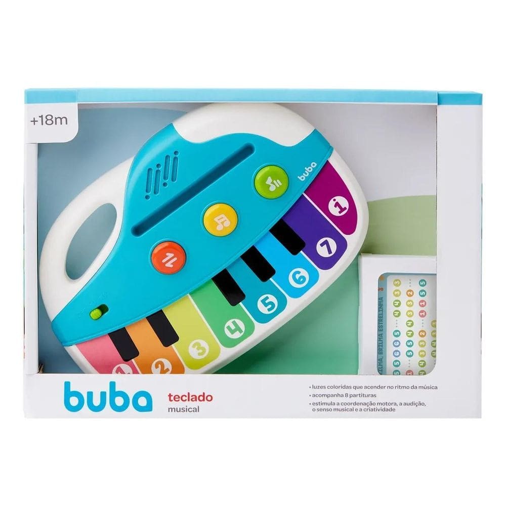 Buba Teclado Musical +18M