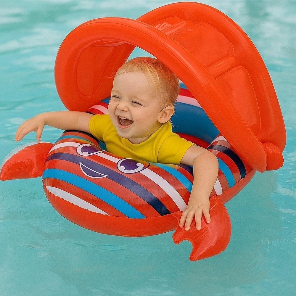 Bote Infantil Caranguejo - Vermelha