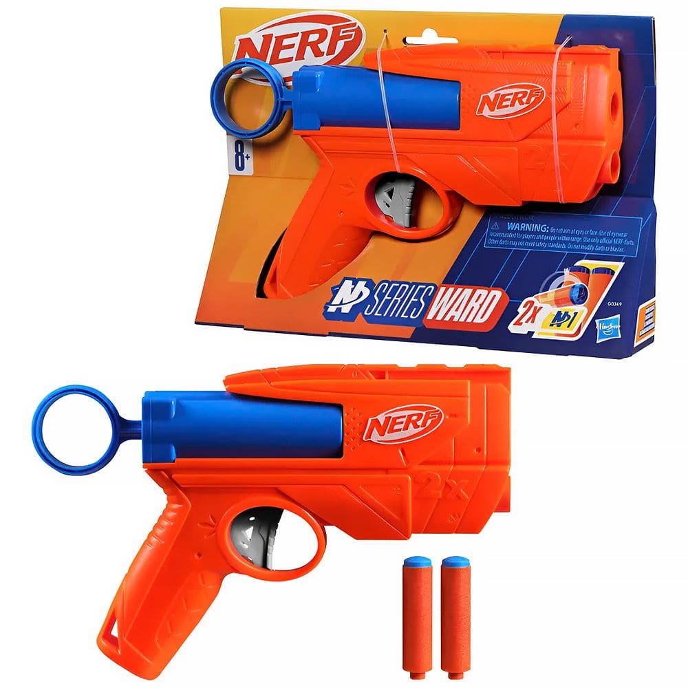 Lançador de Dardos Nerf N Series Ward com 2 Dardos G0349 - Hasbro