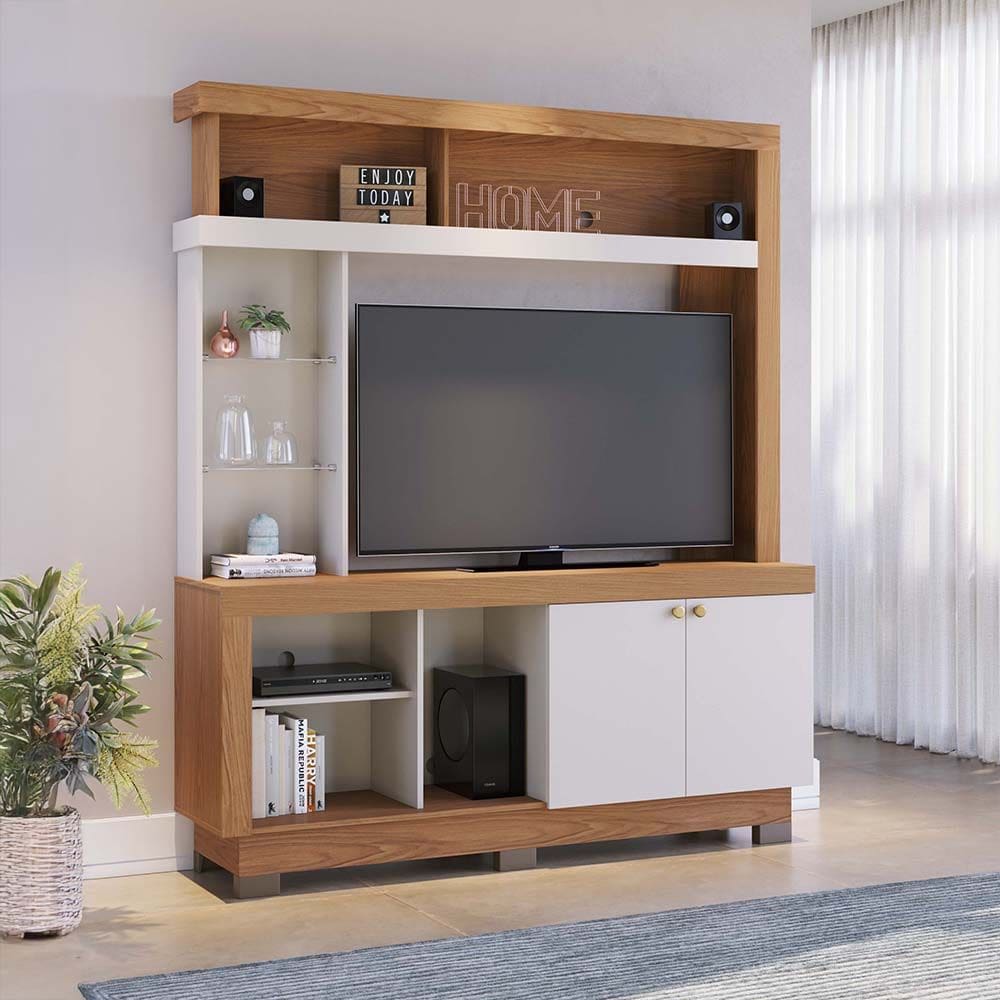 Estante Valença 160cm 2 Portas de Giro - SSX Multicoisas