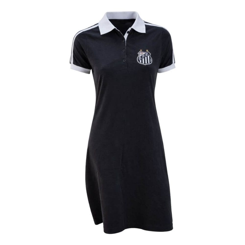 Vestido Santos Braziline Uniforme Torcida Feminina Do Peixe