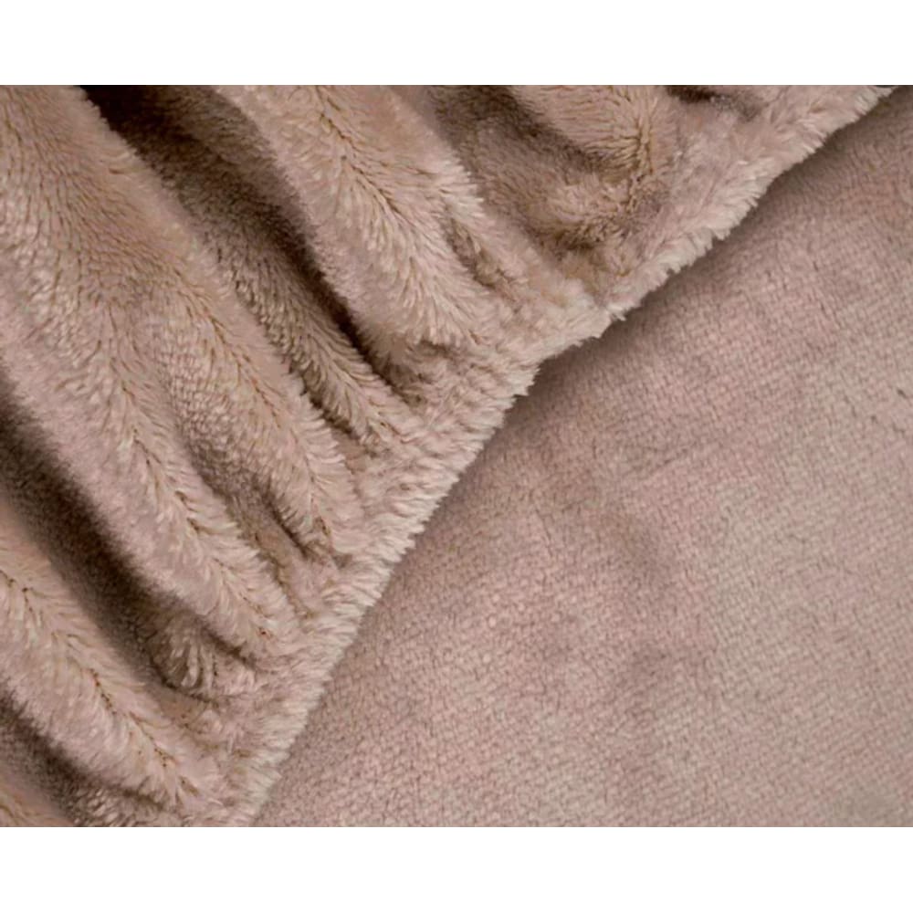 Lençol De Plush Avulso Com Elástico Flannel Fend Queen