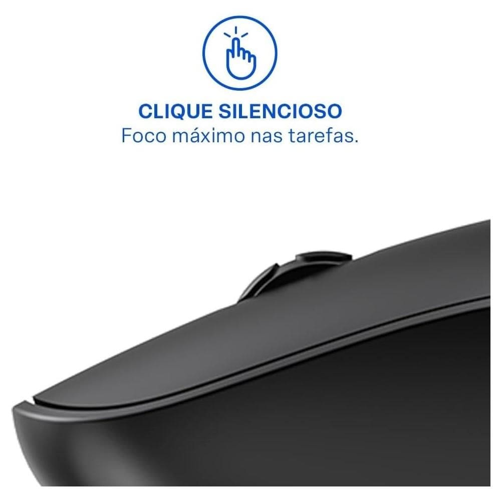 Mouse S Fio Ms300 1200 3Bot Multilaser Preto