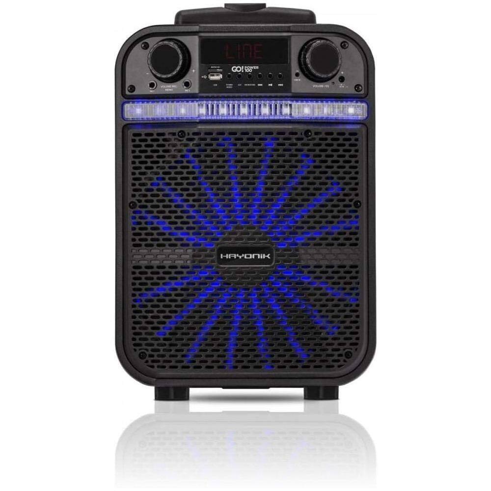 Caixa De Som Portátil Hayonik Go Power 100 80w Bluetooth