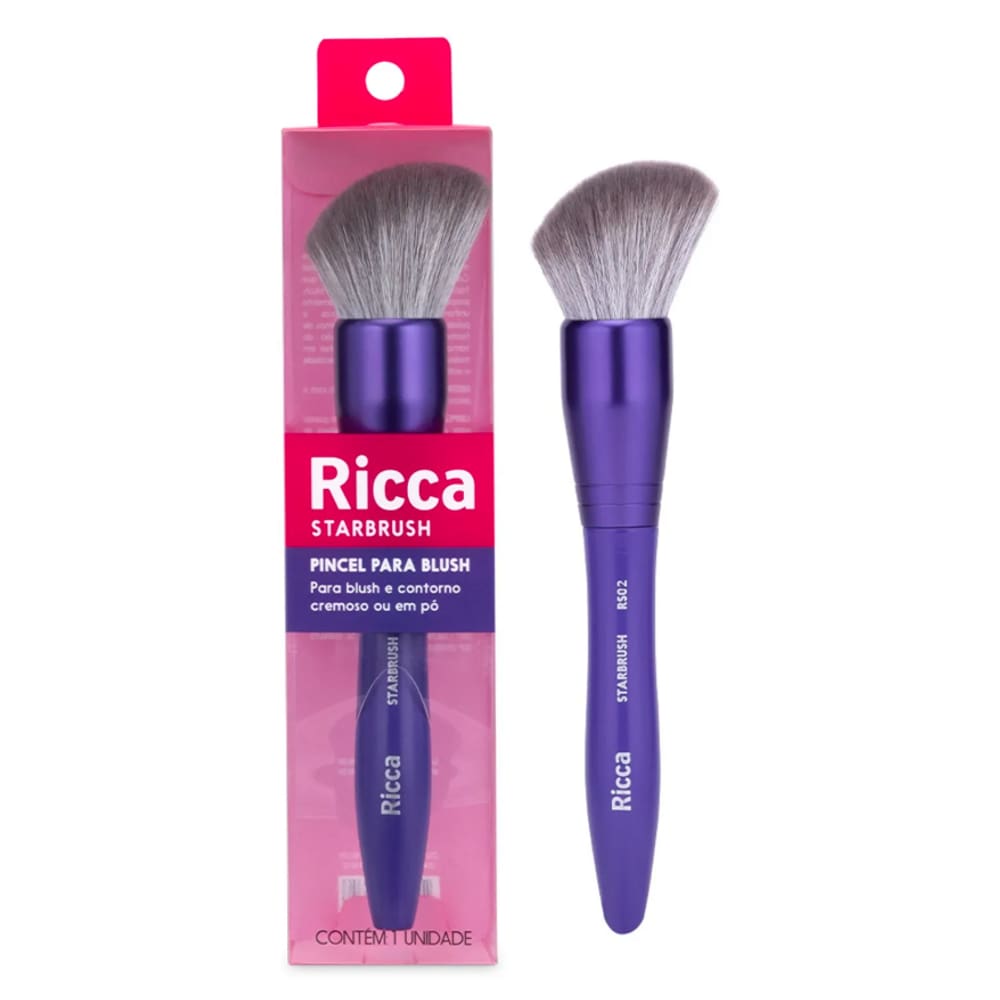 Ricca - Pincel Blush Chanfrado Starbrush Rs02
