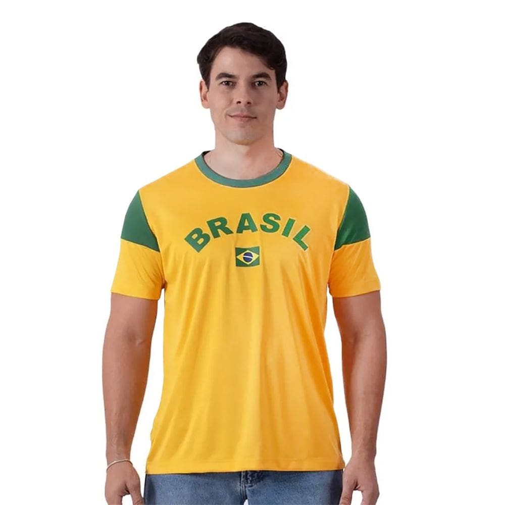 Camisa Brasil Dengo Braziline Masculina