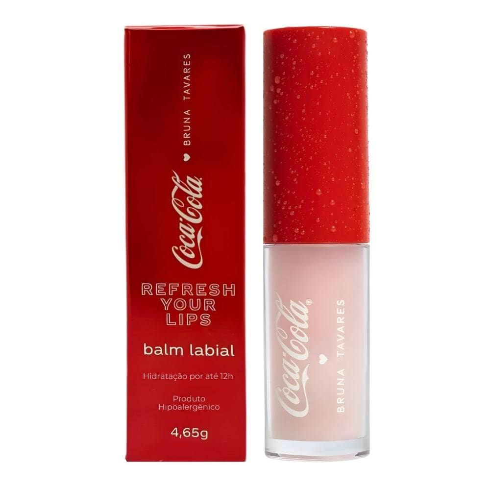 Balm Labial Bruna Tavares Coca-Cola Refresh Your Lips