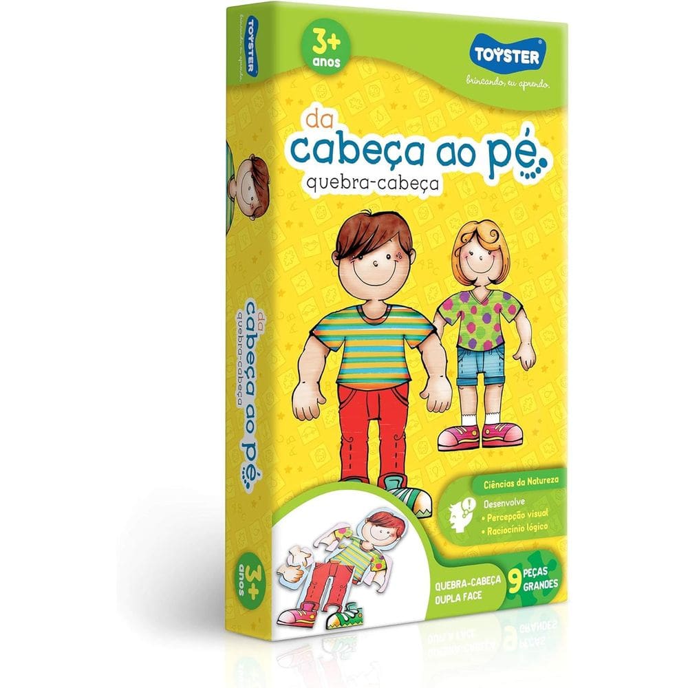 Quebra Cabeça - Da Cabeça Até O Pé