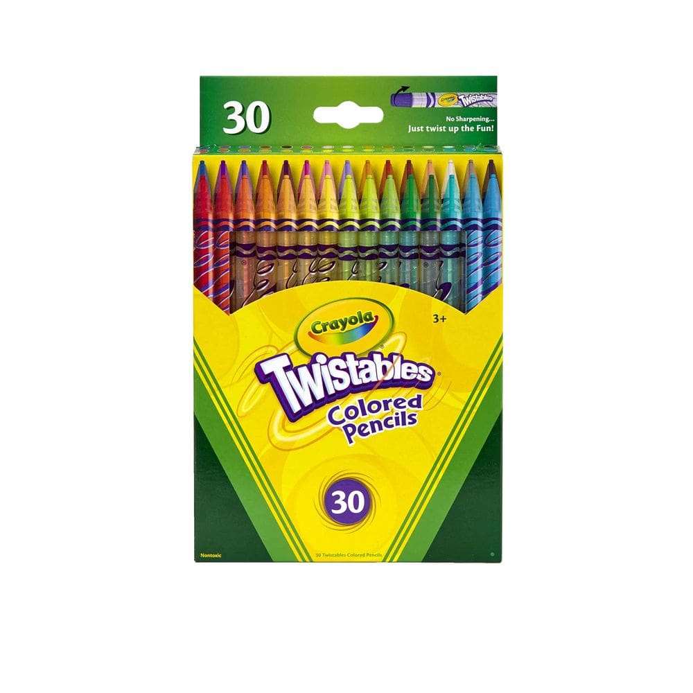 Lápis de cor Crayola Twistables Always Sharp 30 Count Kids