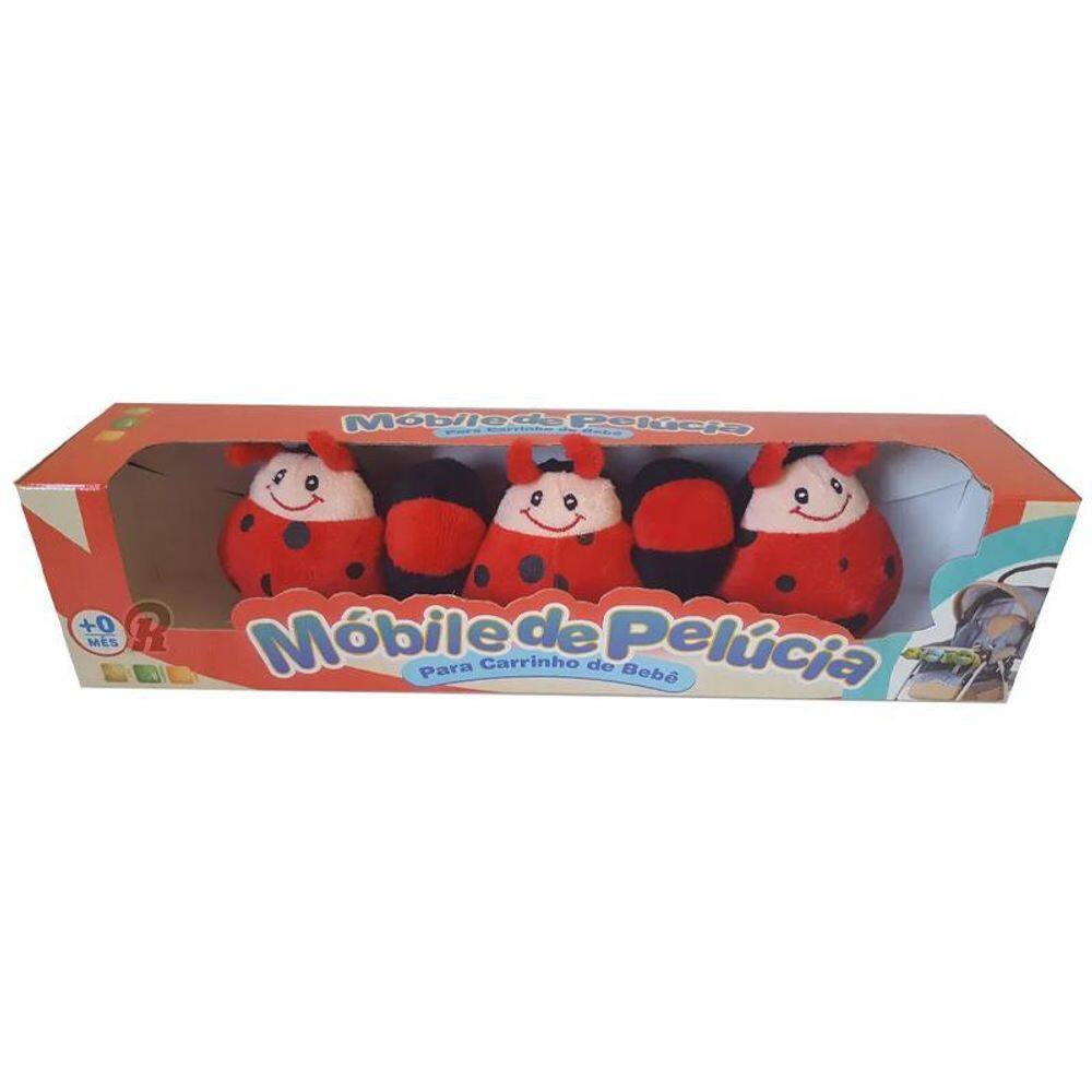 Móbile De Carrinho De Pelúcia Joaninha - Kitstar