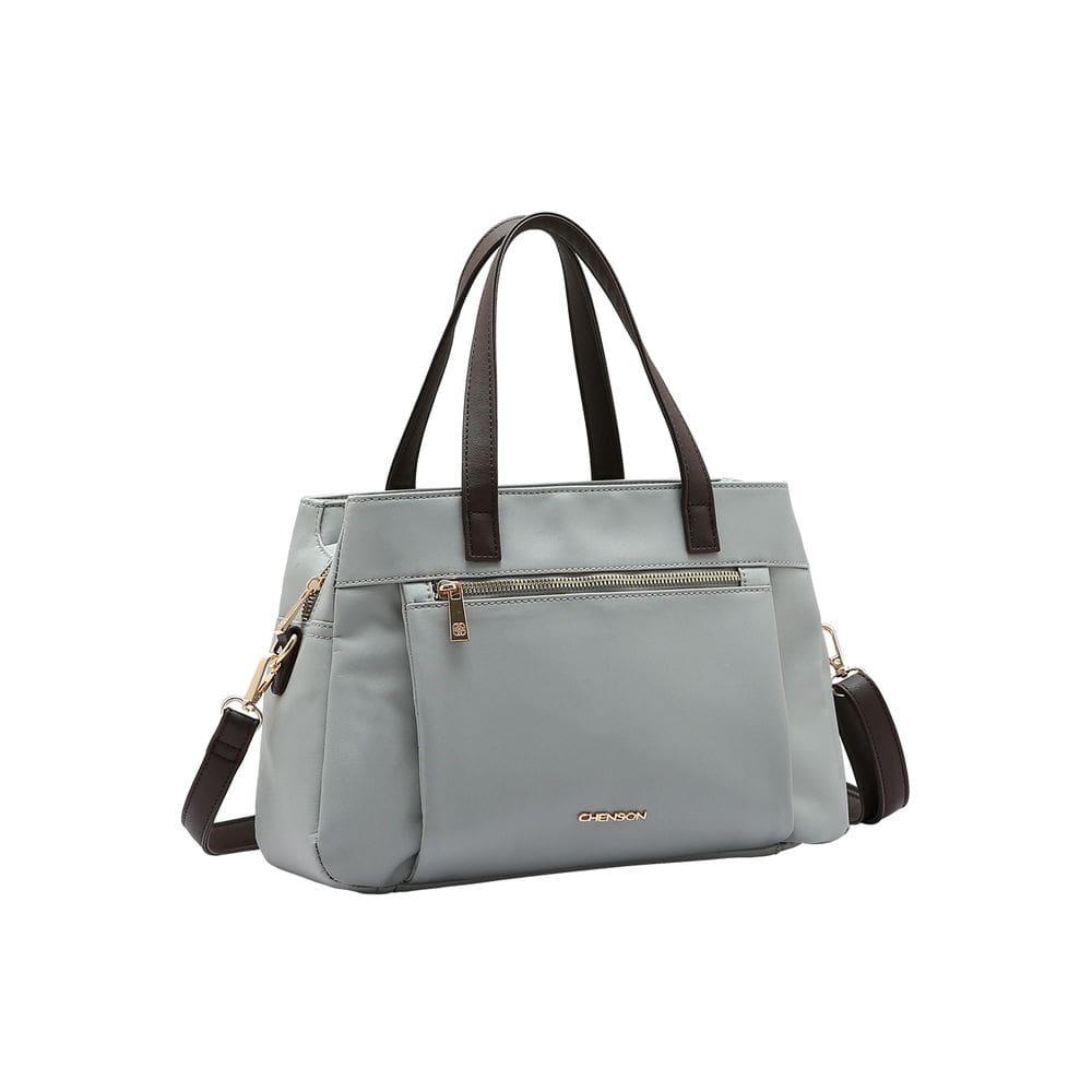 Bolsa Feminina Chenson Microfiber - Alça de Mão - Cinza 3185113