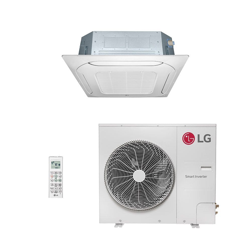 Ar-Condicionado Split Cassete 4 Vias Inverter LG WI-FI Conect 36.000 BTUs Quente/Frio 220V Monofásico