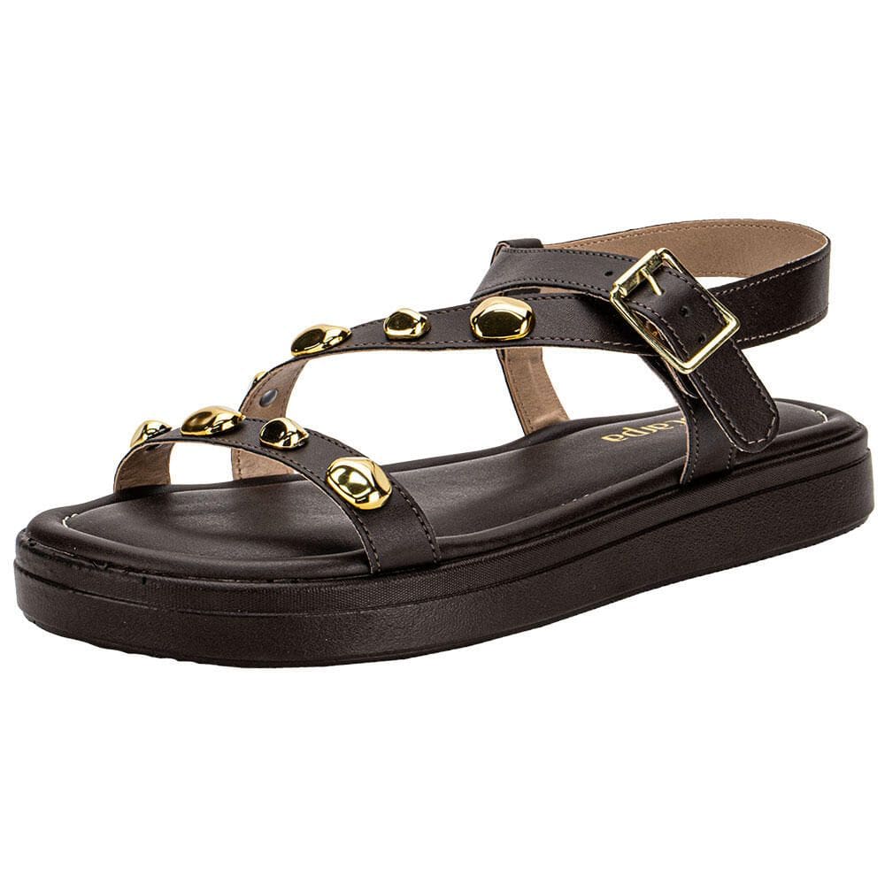 Sandália Feminina Flat Via Scarpa 173718982
