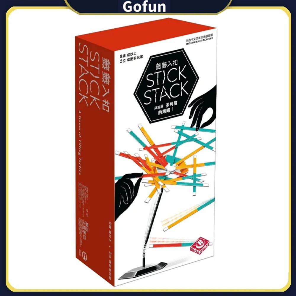 Jogo de tabuleiro Stick Stack for Family Party Game