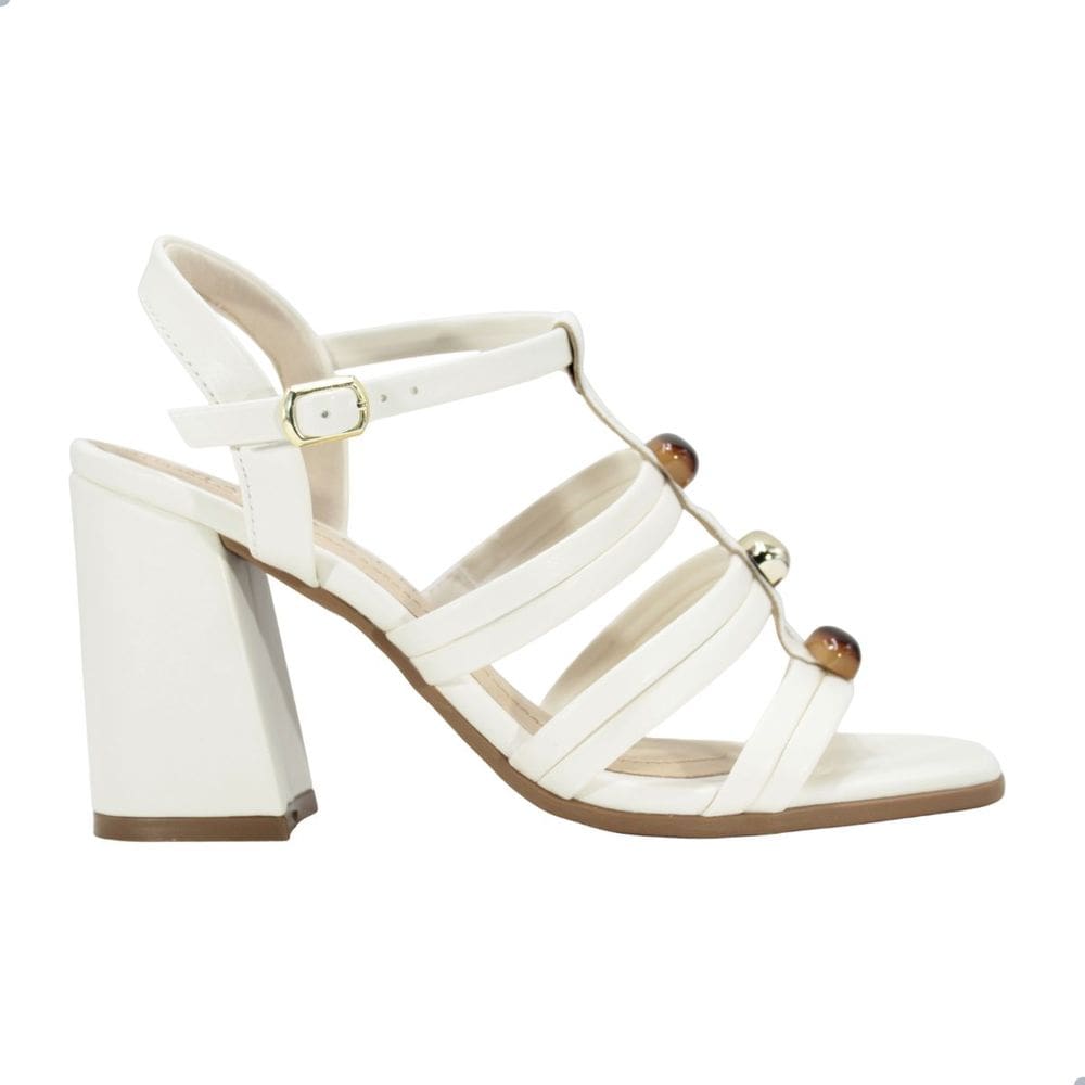 Sandália Feminina Ramarim Napa Bless 2541210 Branca