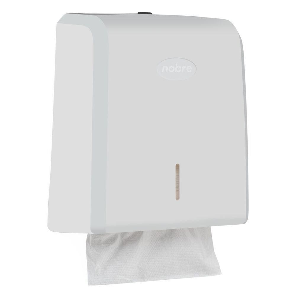 Dispensador De Toalhas Interfolhas Preto E Branco - Linha New Classic Com Estilo Sofisticado