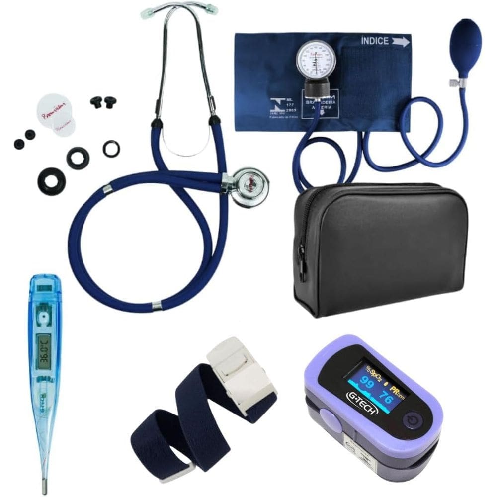 Kit Academico Para Fisio Enfermagem Medicina G-tech Premium