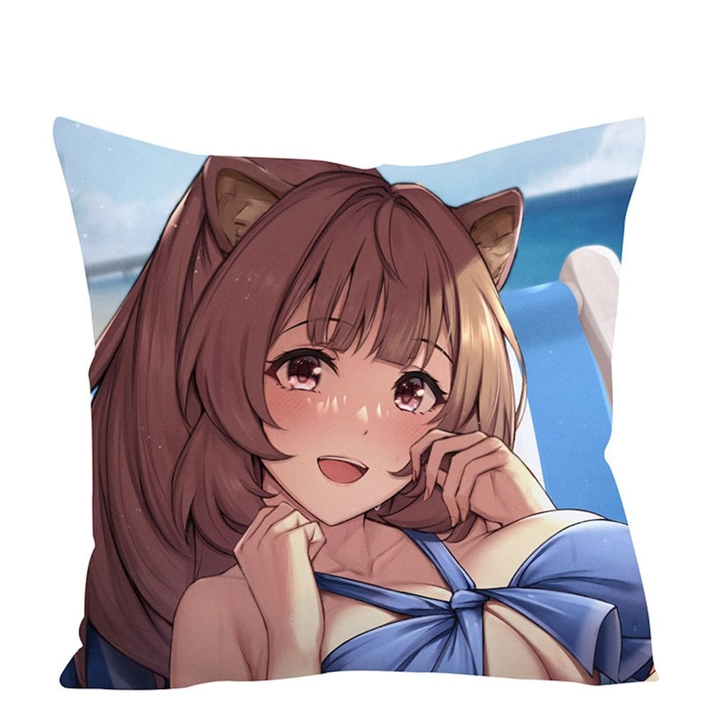 Capa de almofada Rising of the Shield Hero Anime 45x45cm