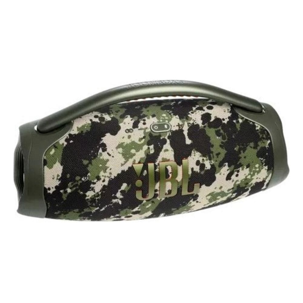 Caixa De Som Jbl Boombox 3, Bluetooth, Portátil, Cor Squad Verde, Bivolt 100v/240v