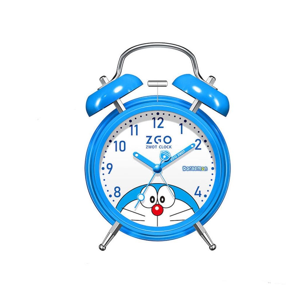 Despertador Doraemons Twin Bell Non Ticking Analogue B