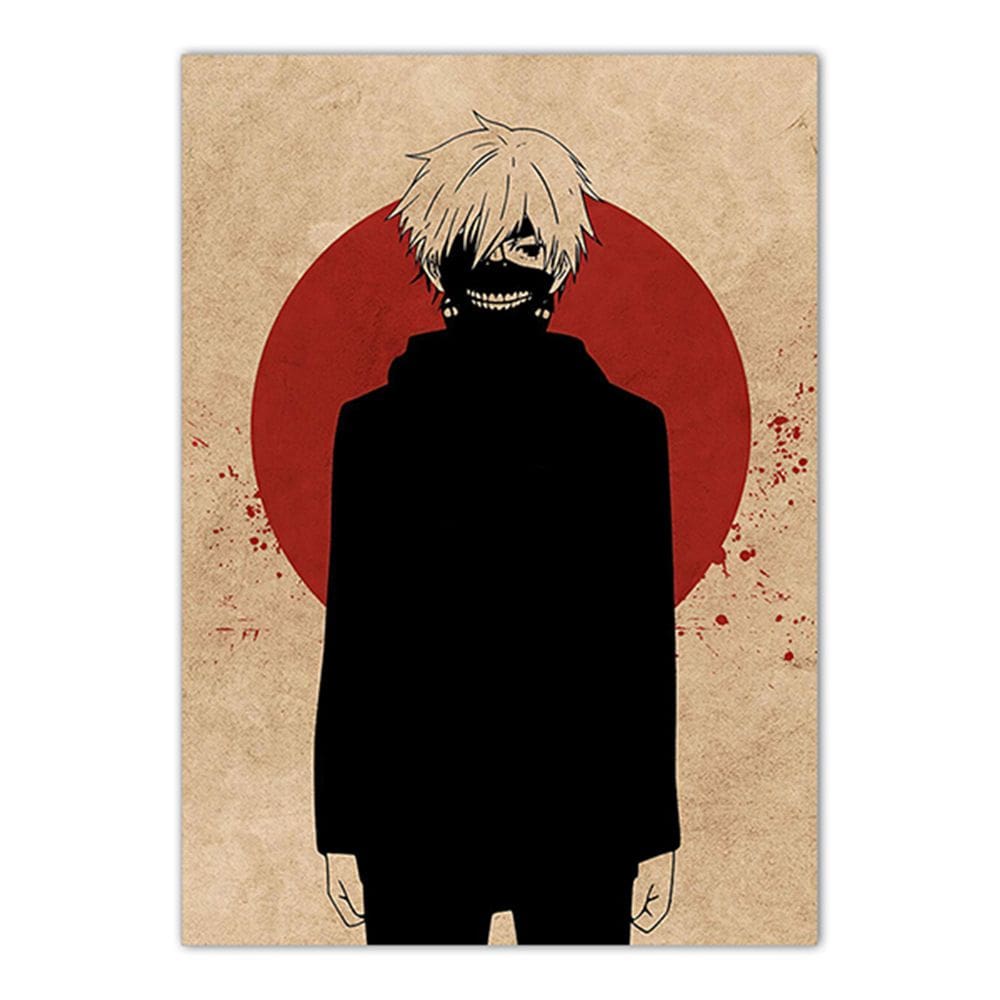 Pôster Tokyo Ghoul Anime Art 30x40cm Papel 30g