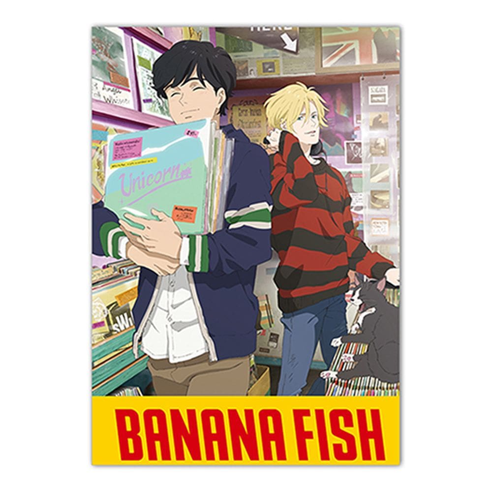 Pôster Banana Fishs Anime Art 30x40cm Papel 30g