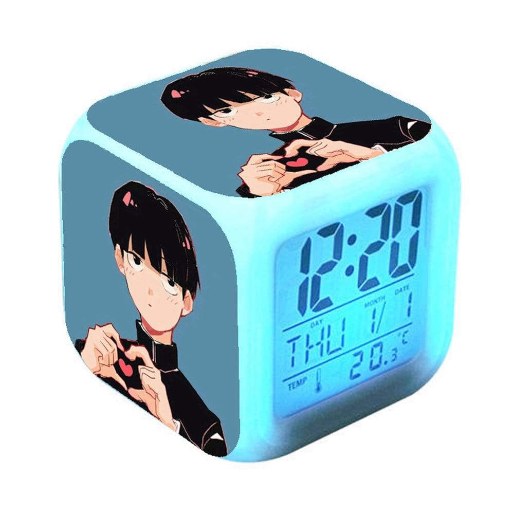 Despertador Psychic 100% quadrado LED digital com despertador