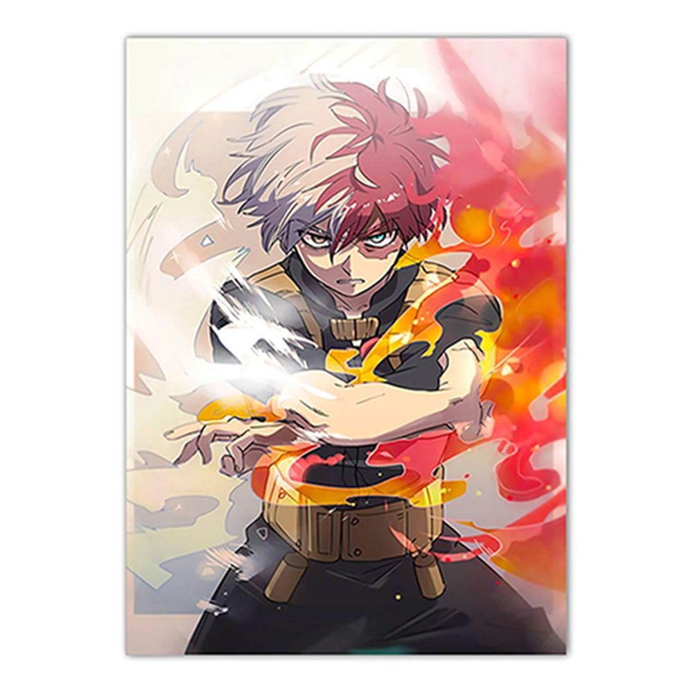 Pôster de arte de parede Picture My Heros Academias Anime 30x40cm