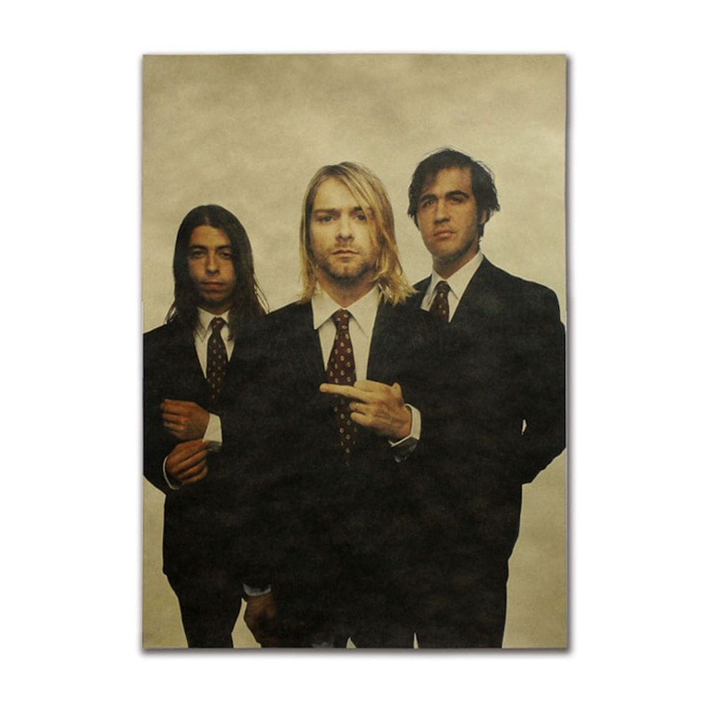 Pôster, pintura de parede, decoração de casa, família, Nirvanas, anime