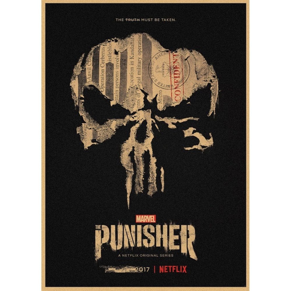 Poster Punishers Anime Art 29,7x42cm Papel 150g