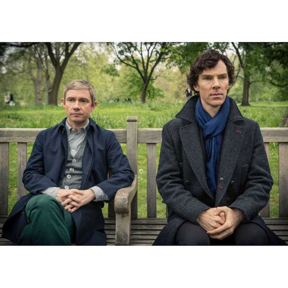 Pôster Sherlock Benedicts Anime Art 30x42cm Papel 150g