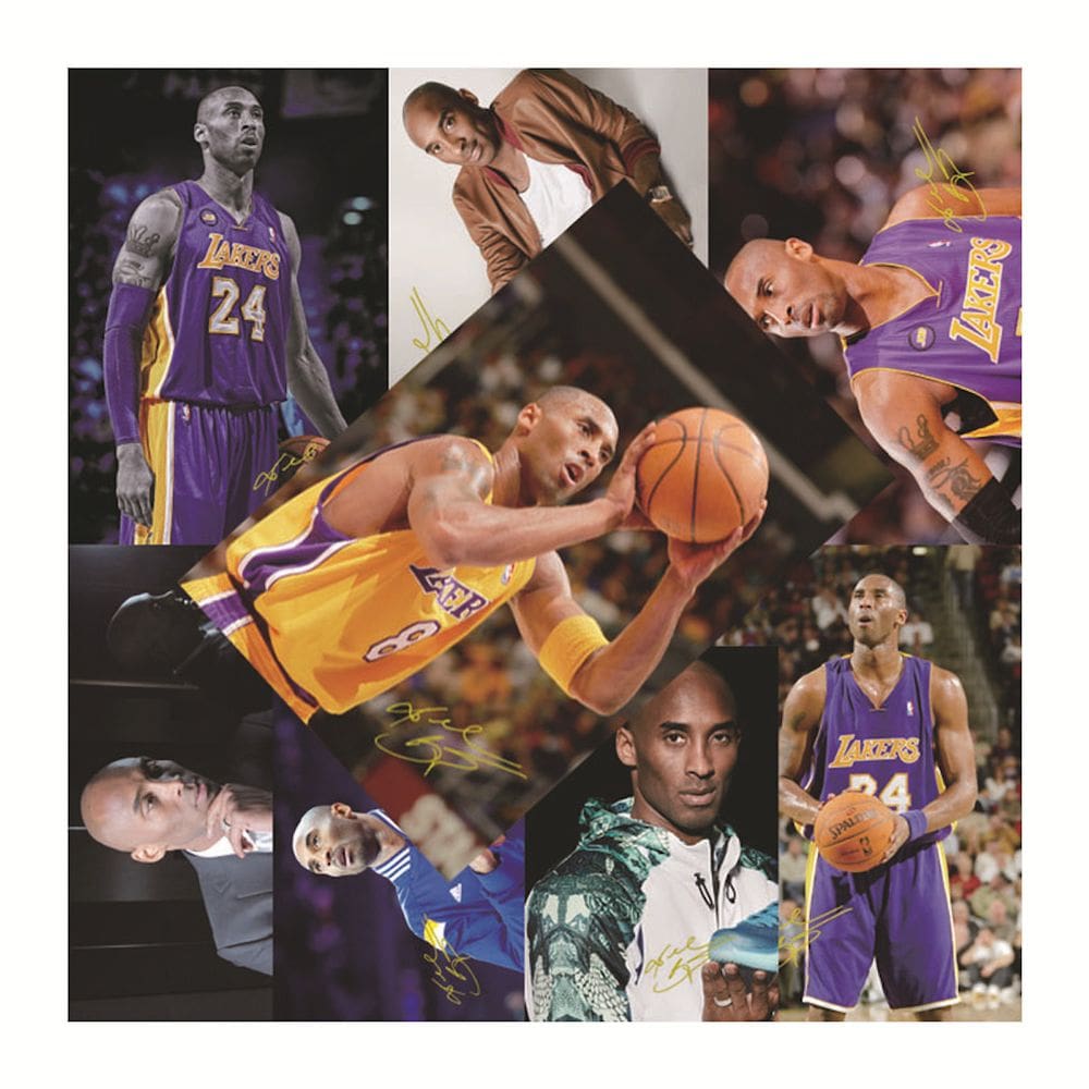 Pôster Kobes Bryants Blacks Mambas Anime Art 28 x 43 cm (8 unidades)