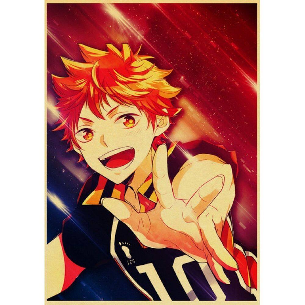 Pôster Haikyuus Anime Art 30x40cm Papel 60g