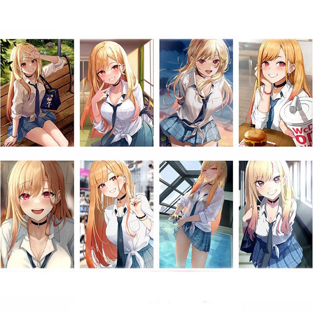 Pôster My Dress Up Darlings Anime Art 28,5 x 42 cm 8 unidades/lote