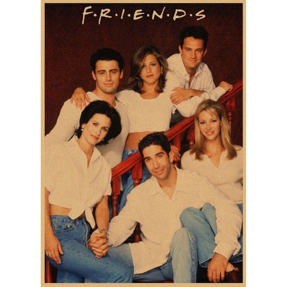 Pôster de arte de parede Picture Friends Anime Art 29,7 x 42 cm Papel