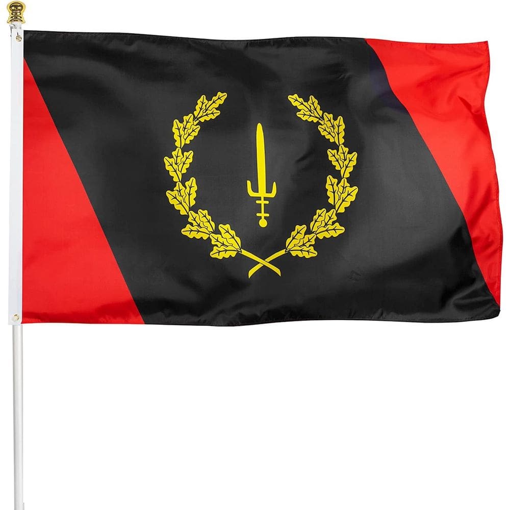 Tapeçaria Black American Heritages Flag Art 90x150cm