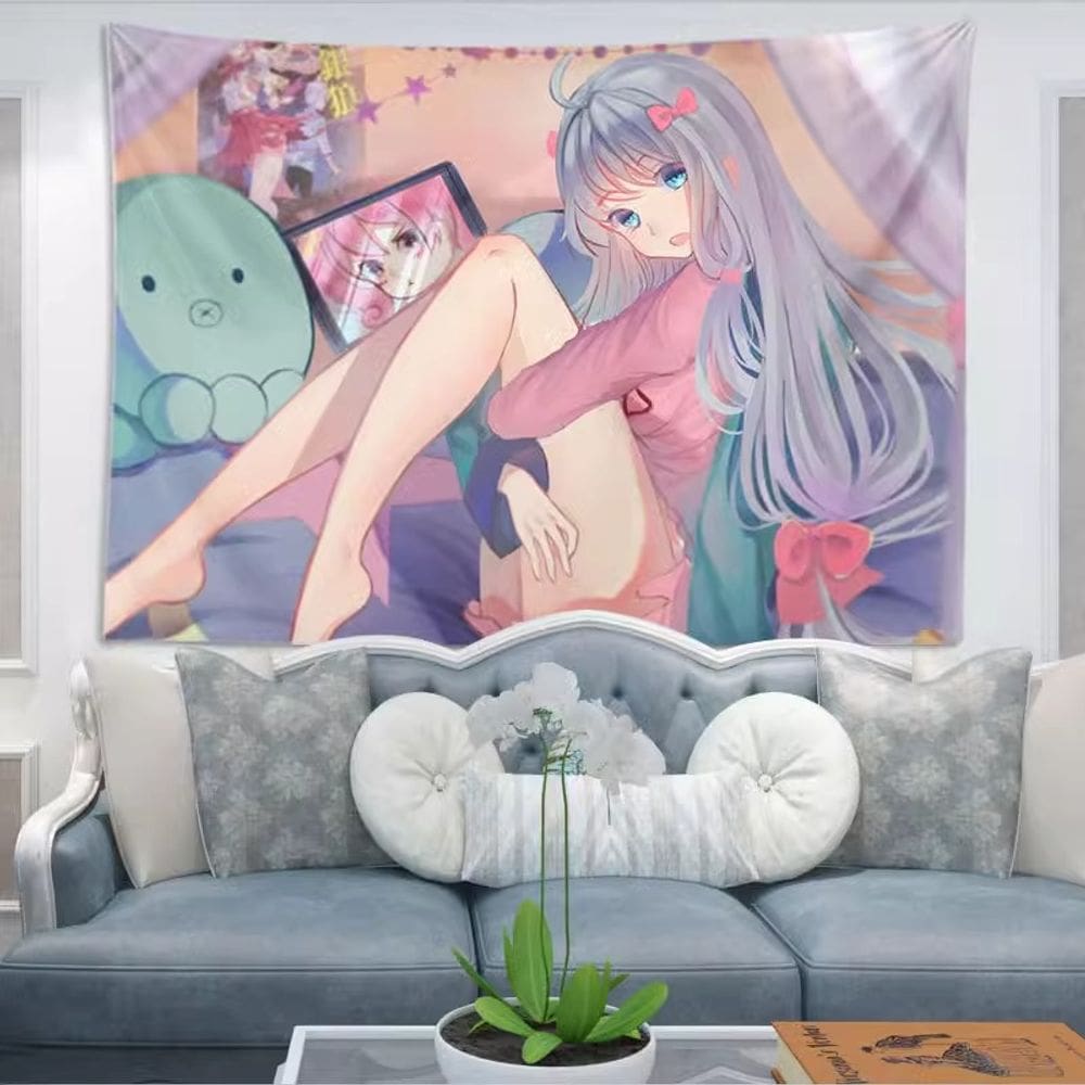 Tapeçaria de parede Izumis Sagiris Room Aesthetic 150x130cm