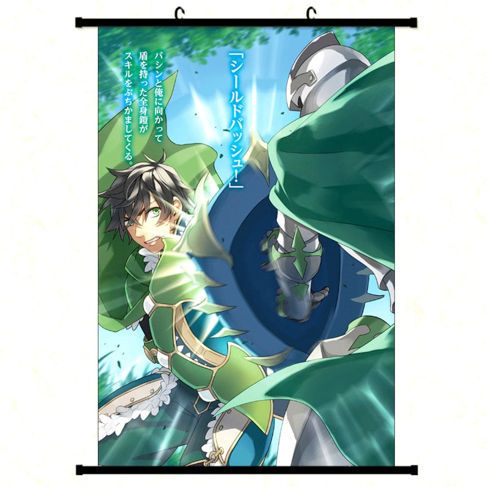 Pôster de pintura de parede em tela Risings of Shields Heros