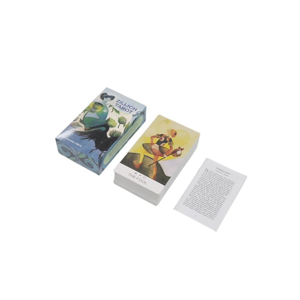 Jogo de cartas Zillich Tarot Family com cartas de baralho de tarô 12x7cm