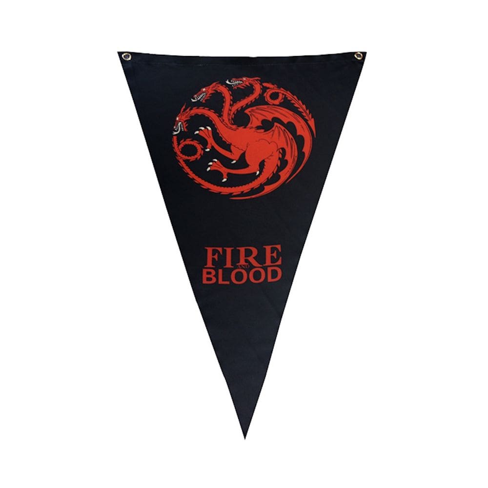 Arte de decoração de tapeçaria e decoração de parede Game of Thrones Anime