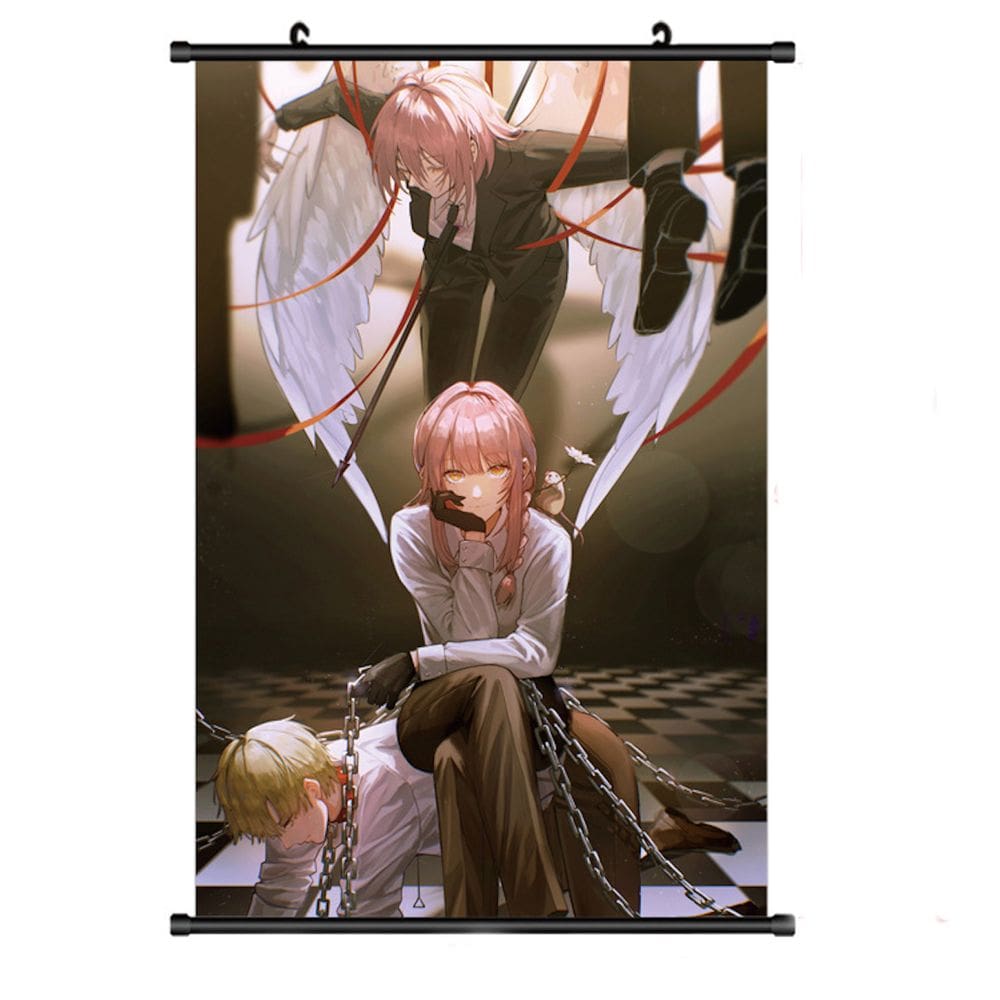 Pôster artístico Chainsaws Mans Art Poster Pôster de parede 60x90cm