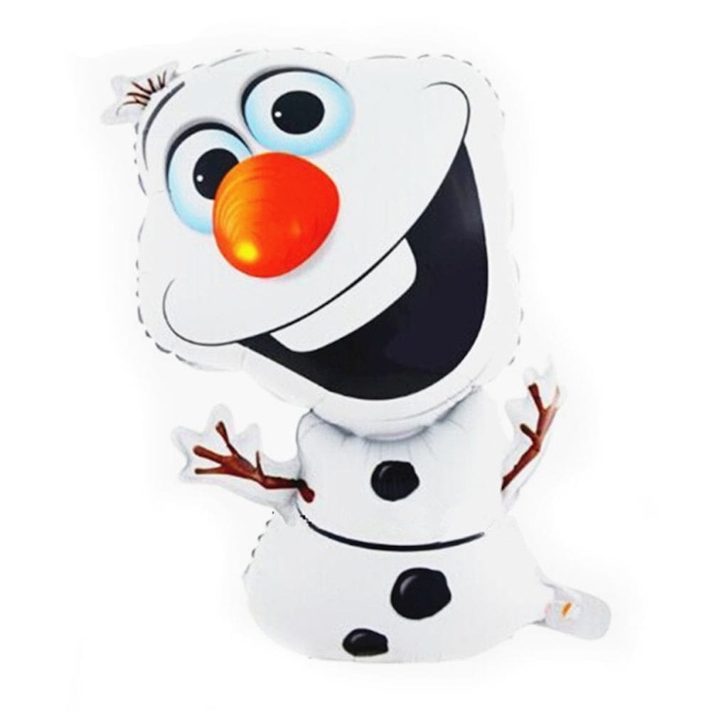 Balão Moana Mylar Olaf Decoração de festa de aniversário 72x43cm