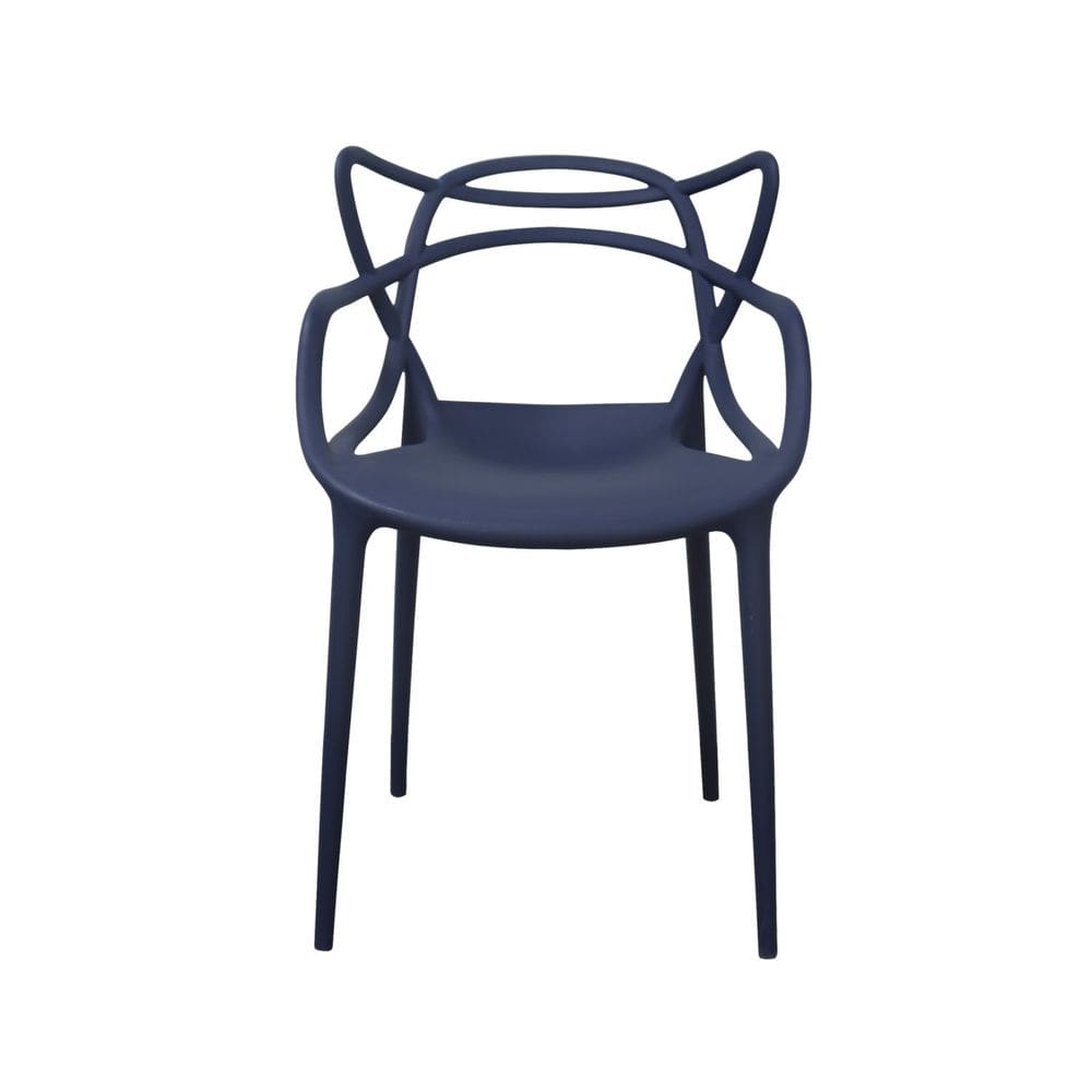 Cadeira Polipropileno Aviv Fratini Azul Marinho