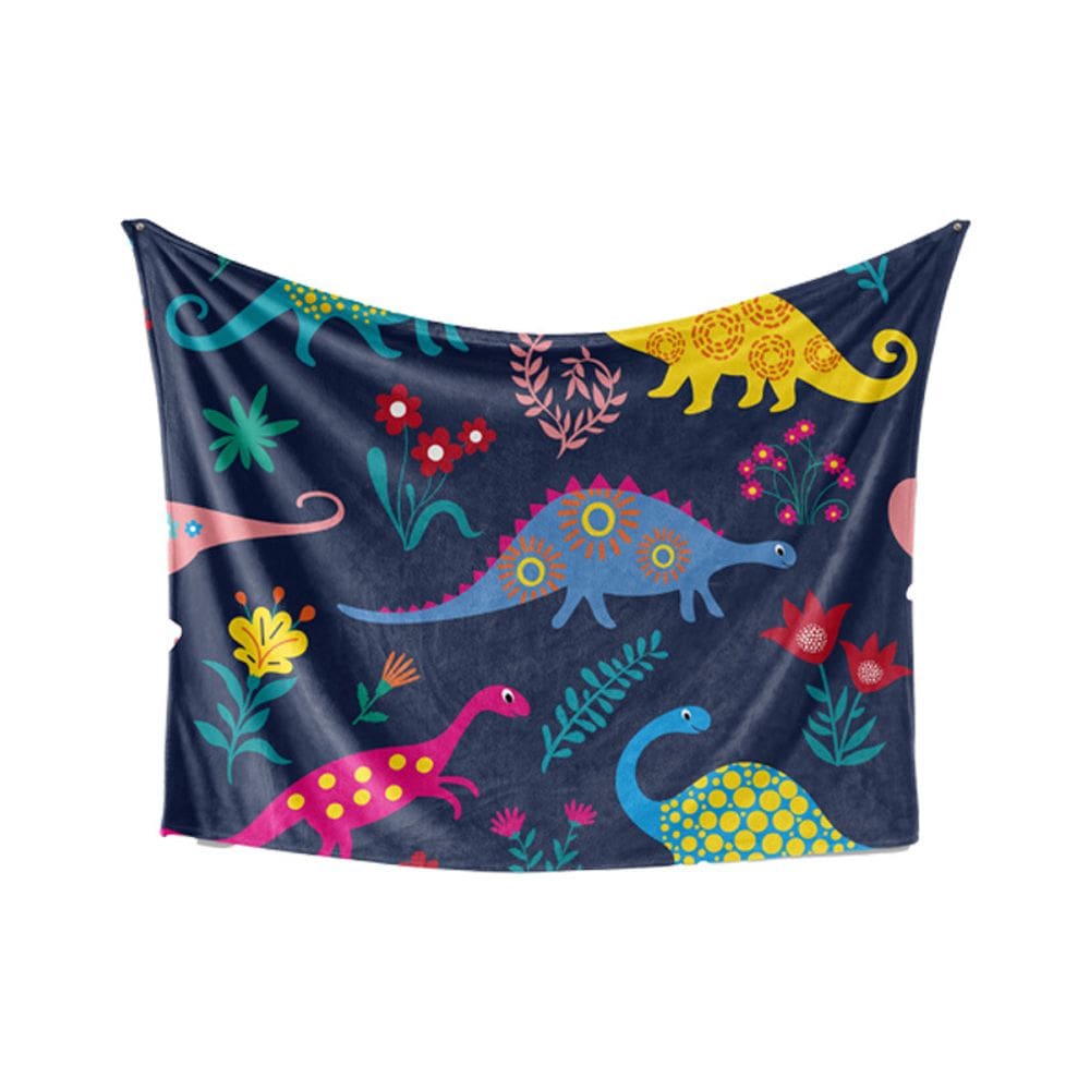 Tapeçaria de parede, desenho animado, dinossauros, microtecido 150x150cm