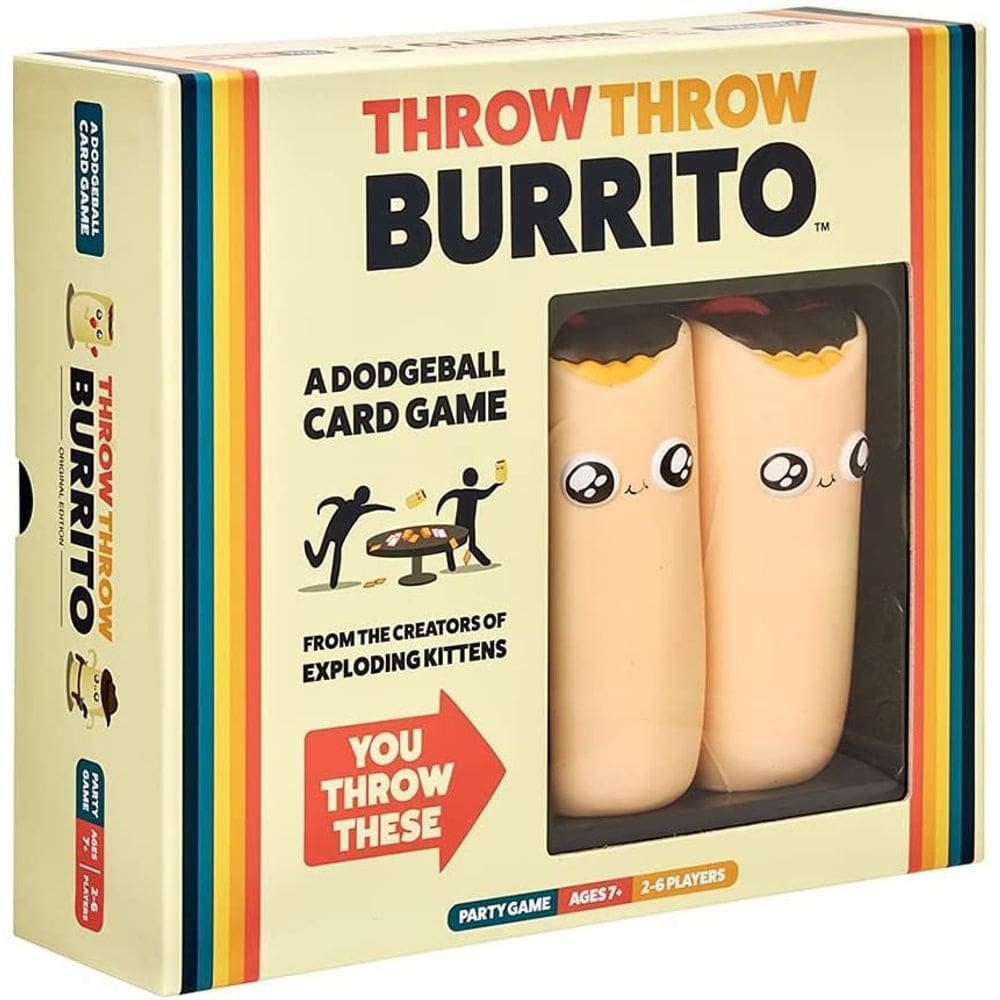 Throws Throws Burritos: divertido jogo de cartas familiar para adultos e adolescentes