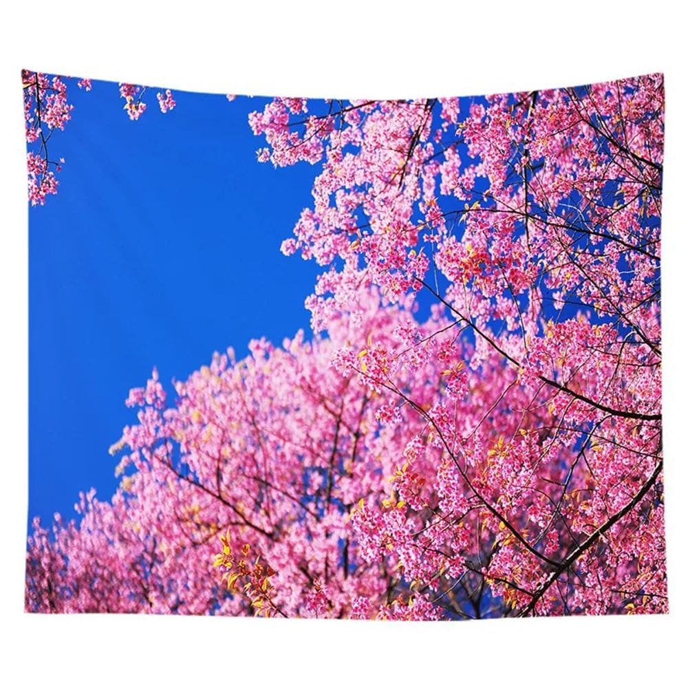 Tapeçaria de parede Pink Cherry Blossom Forest 150x100cm