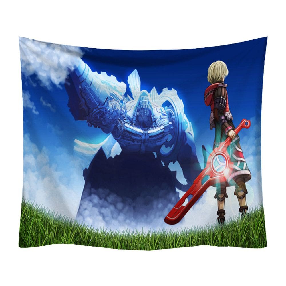 Tapeçaria de parede Xenoblades Chronicles 150x130cm Microfabric