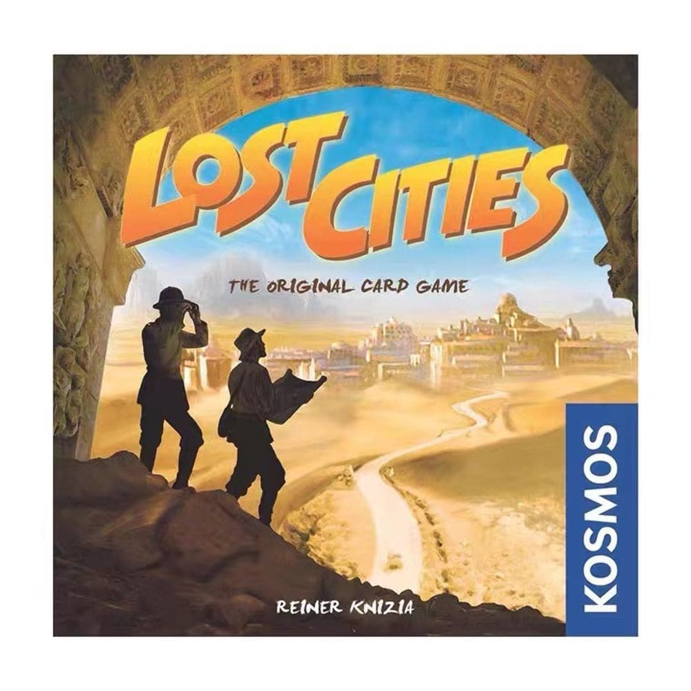 Jogo de cartas Lost Cities Family com baralho de tarô