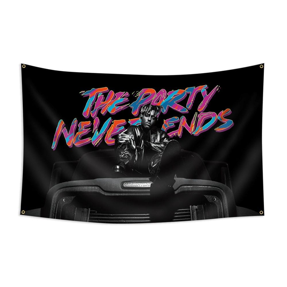 Tapestry Juice World Album Flag Rapper 150x90cm, microtecido