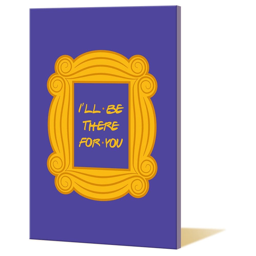 Arte de parede em tela Impressão de pôster Friends Anime 40x60cm